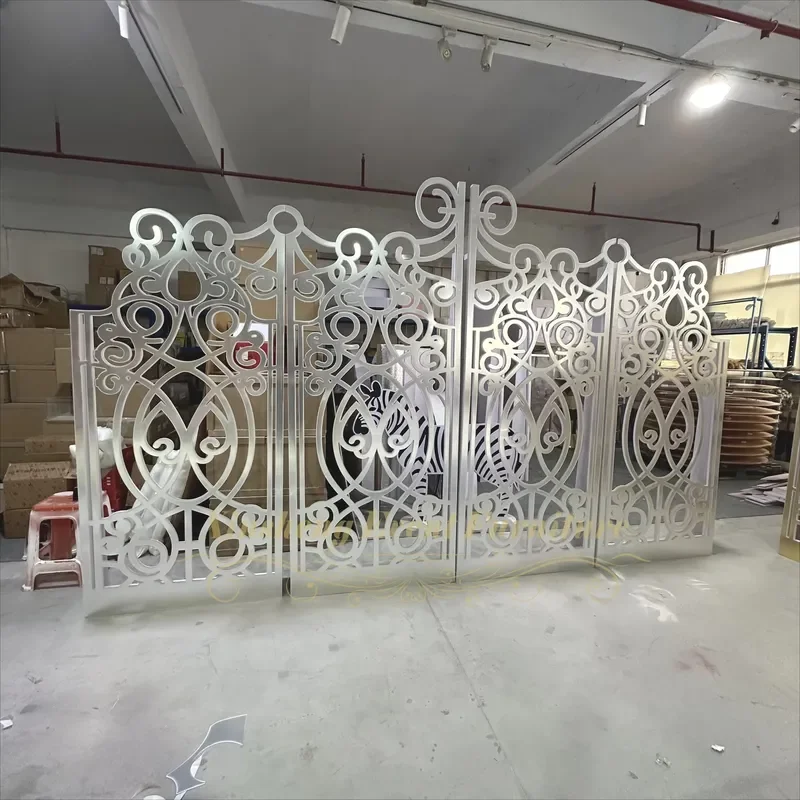 Latest Product Wedding Event Banquet Party Large Decoration Pvc Acrylic Backdrop Panel
