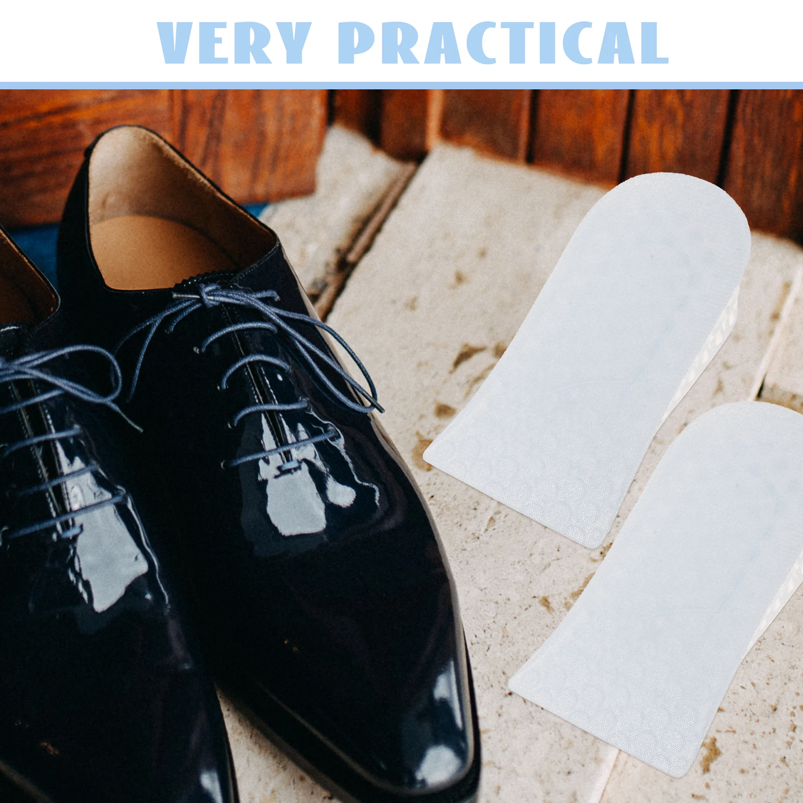 

Insoles Heightening Shoe Inserts to Make You Taller Unisex Internal Blue Men and Women