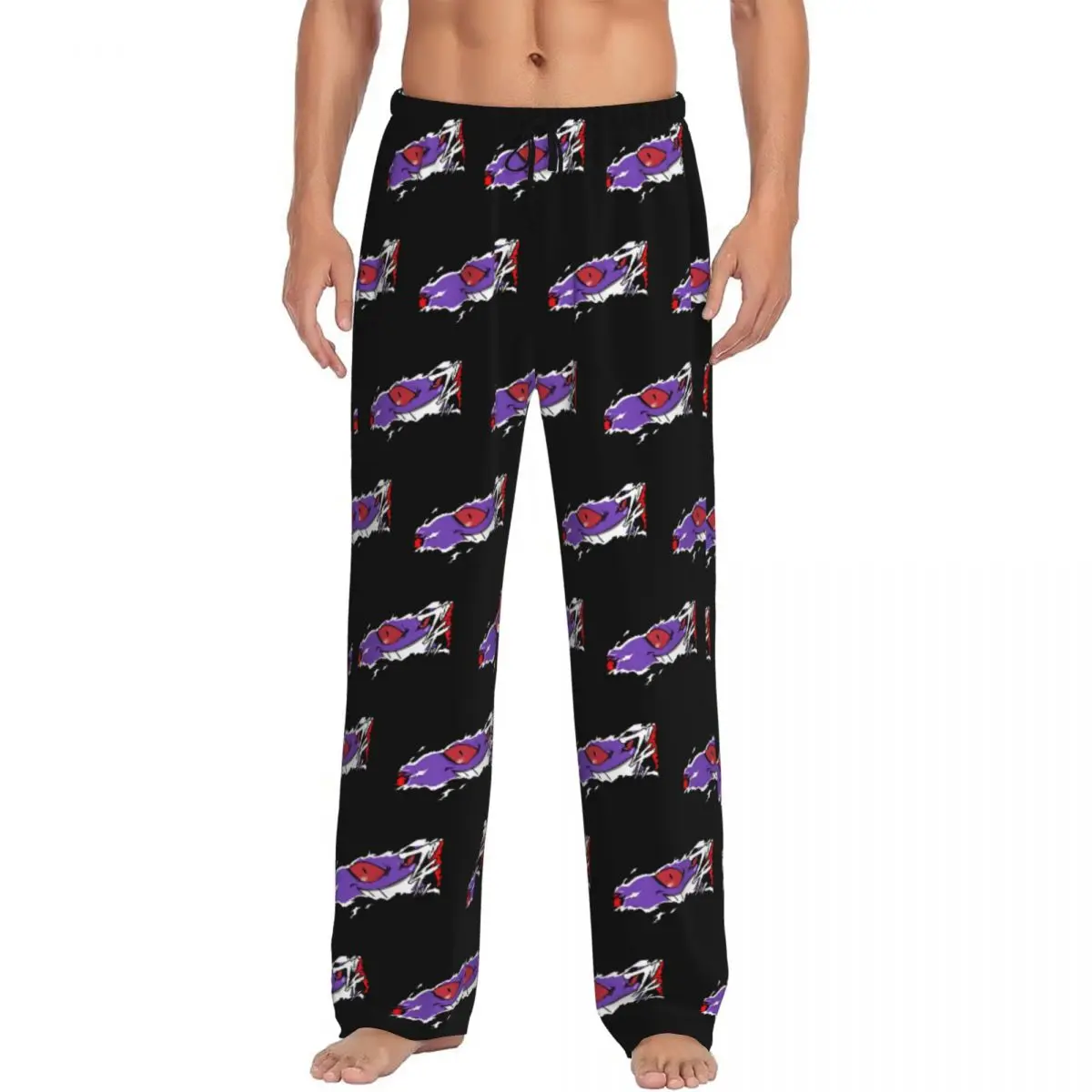 

Custom Printed G-Gengares Pajama Pants for Men Cartoons Sleep Sleepwear Bottoms with Pockets