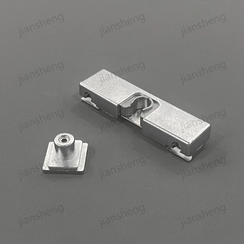 اليورو فتحة المشبك المشبك الزاوية مشبك نافذة الباب قفل نقطة أبازيم خالية من ثقب تركيب بابية ختم قفل كتلة #6