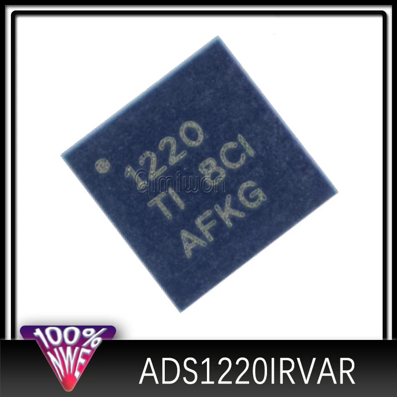 2~10pcs ADS1220IRVAR ADS1220IRV ADS1220 silk screen 1220 SMT VQFN16 ADC analog-to-digital converter 100% brand new original