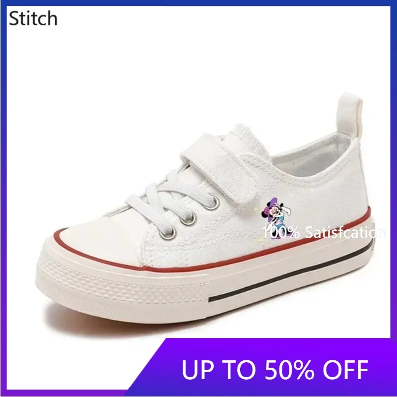 

Mickey Mouse Clubhouse High-top Low shoes Love Girl Boys Kids disney Canvas Shoes Casual Cartoon comfort Children Print Shoes 60