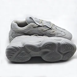 Men's and Women's Casual Jogging Shoes Shock Absorption Comfortable Thick Bottom Running Shoes