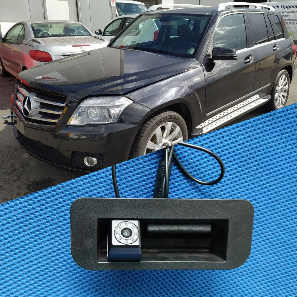 Trunk Handle Car backup camera For Mercedes-Benz GLK-Klasse X204 GLK350 GLK250 GLK300 GLK280 GLK220 CDi 4matic 2008/12-2015/06