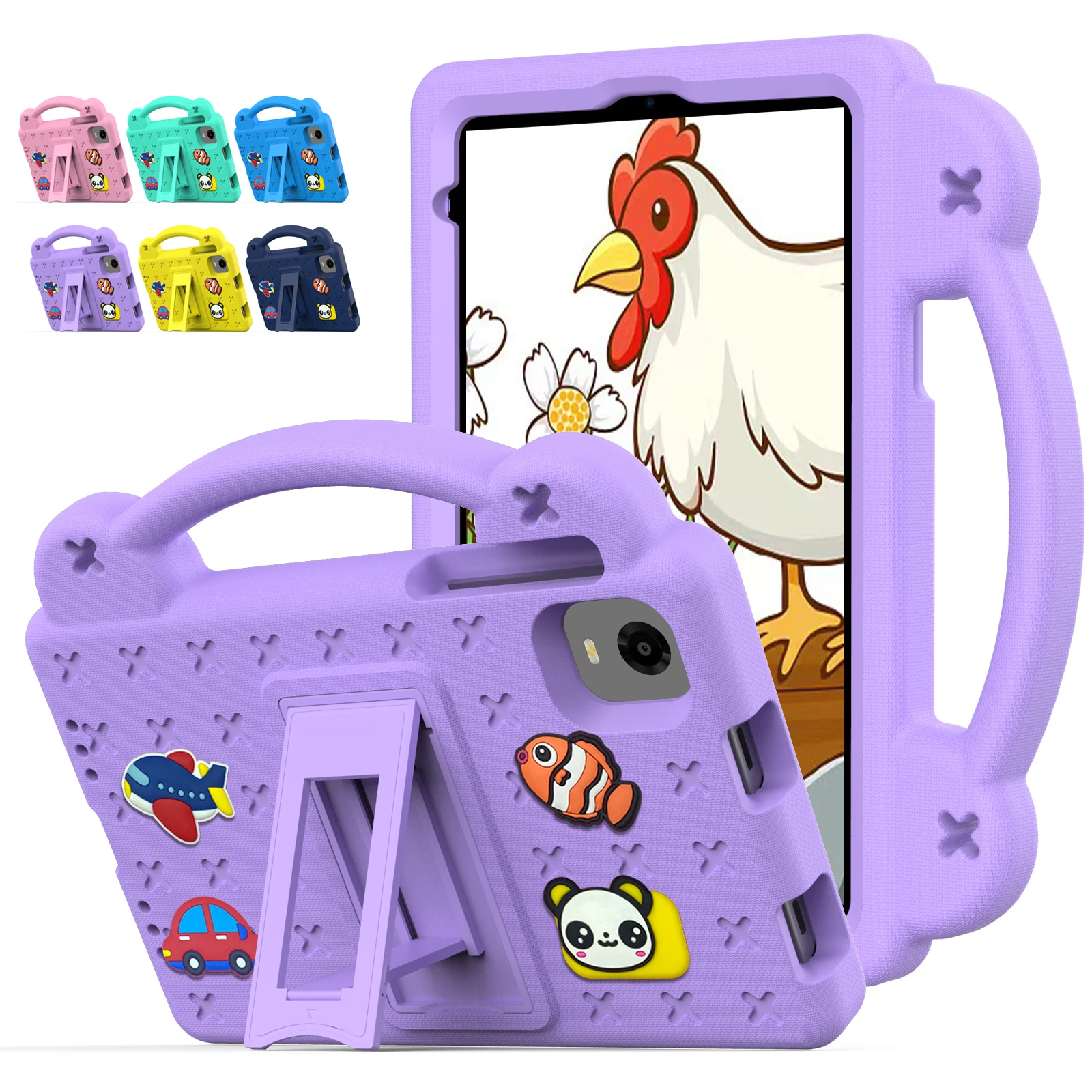 

Для iPlay 60 mini pro чехол для планшета с подставкой для iPlay 50 mini pro 2023 8,4 дюйма детский противоударный защитный чехол-подставка из ЭВА