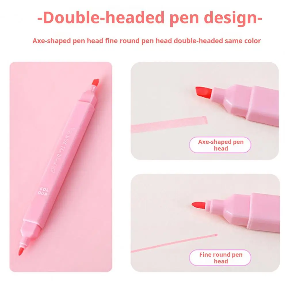 

Highlighters for Book Passages Morandi Color Highlighter Pens 6 Pcs Morandi Color Highlighters Cute Highlighters for Study