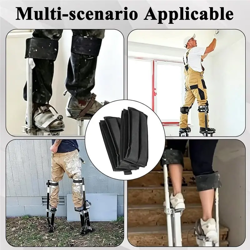 NALFI-Stilt Leg Tightening Bandage 1 Pair Drywall Stilt Straps Comfortable Suitable For All Day Wear To Relive Pressure