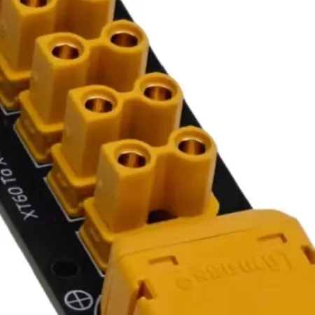 RC for Power Distribution Board 100A for Max Load For XT60 Input Split to 8 For XT30 Outputs for Cars Boats and Submarines