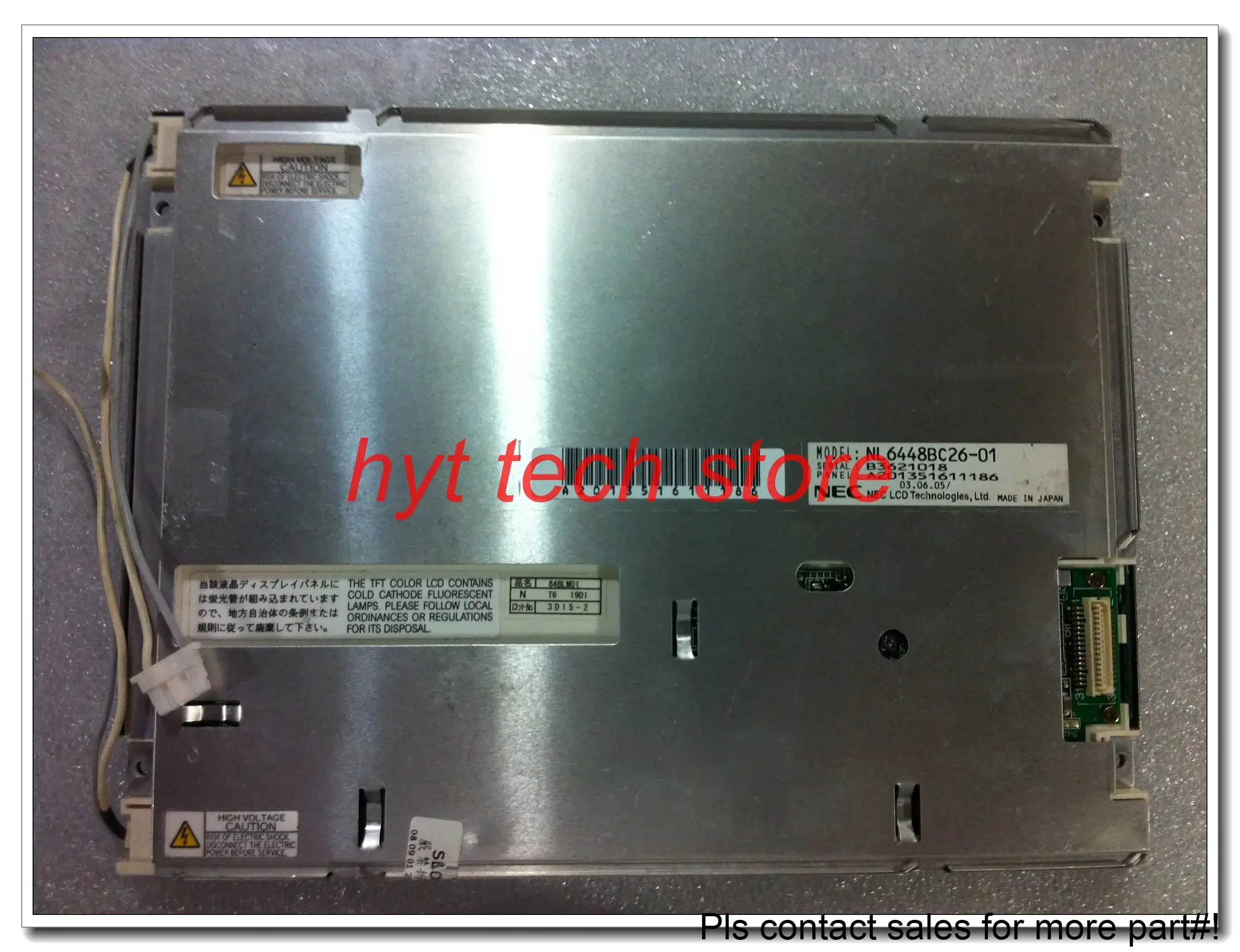 NL6448BC26-01 NL6448BC26-03 8,4 Zoll Industrie-LCD-Panel, 640 x 480, Original auf Lager