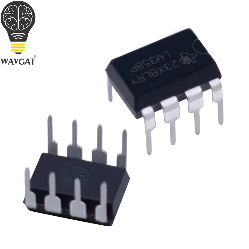 10PCS LM358P DIP8 LM358 DIP LM358N DUAL OPERATIONAL AMPLIFIERS Original and NEW