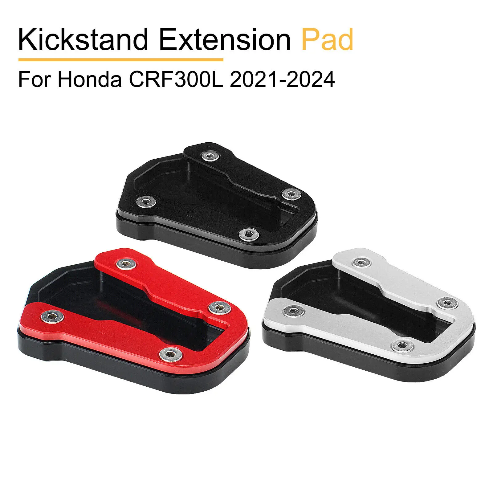 

Kickstand Extension Pad For Honda CRF300L 2021-2024 Kick Stand Enlarger Aluminum