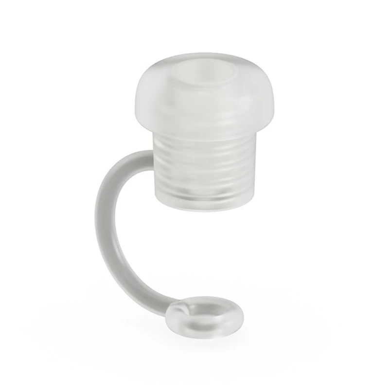 Cubierta de paja ajustable en caliente, diámetro de 6Mm-10Mm, tapón antipolvo de paja de succión transparente seguro para lavavajillas