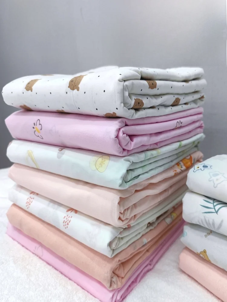 Pure Cotton Fabric Duvet Cover Inner Core Case Bedding Quilt Insert Modern Simple Style All Season Warmth Storage Non-Washable