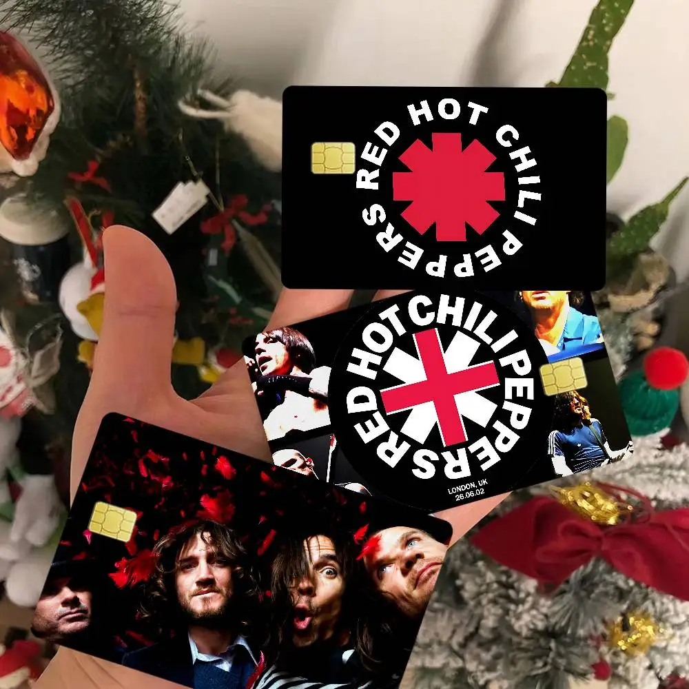 Classic Funk Rock Band R-Red H-Hot C-Chili P-Peppers Anime Spend or Save Funny Shell On Off Ultra Thin No Fade Sticker Skin