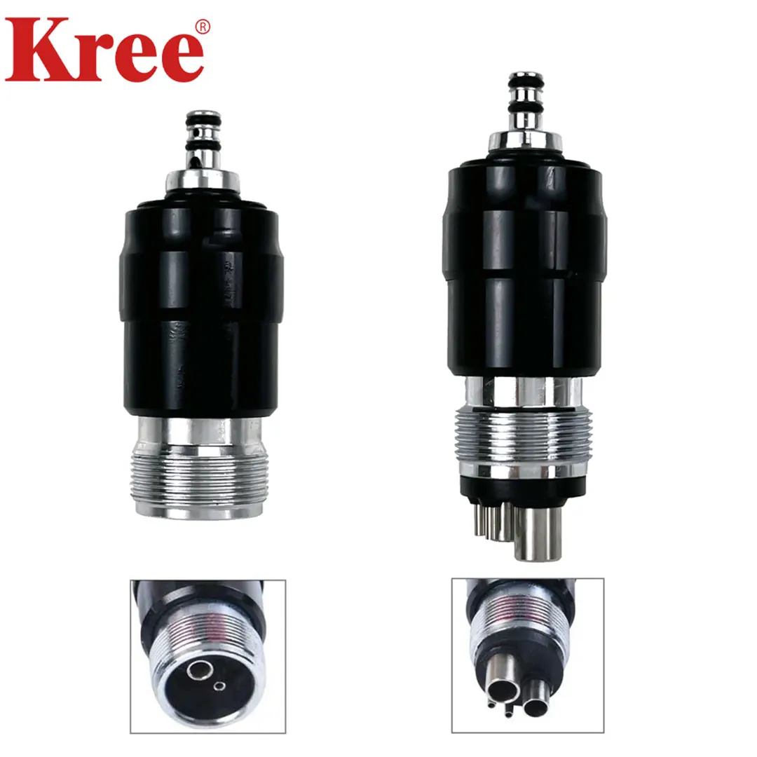 Dental Handpiece Coupler QD 2holes/4holes Quick connector For N*K Coupling Autoclavable Universal dentistry accessories