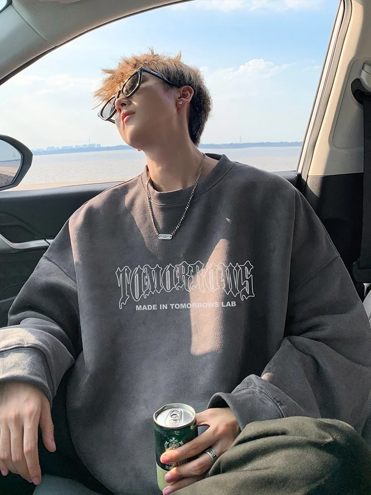 

Mens No Hat Hoodies Baggy High-End Luxury Elite Quality Exquisite Details Craftsmanship Fashion-Forward Mature Sophisticated Top