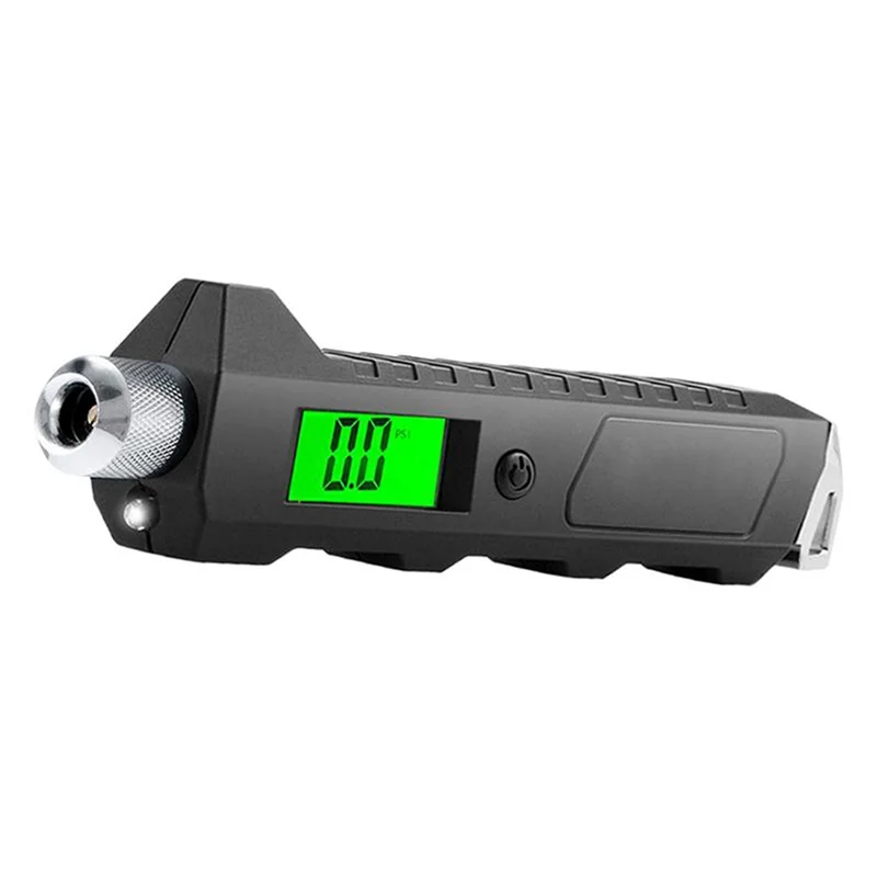 ABJO-Car Tire Air Pressure Guage Digital Heavy Duty Tire Air Dual Head Guage 230 PSI For Truck Car Durable Easy To Use