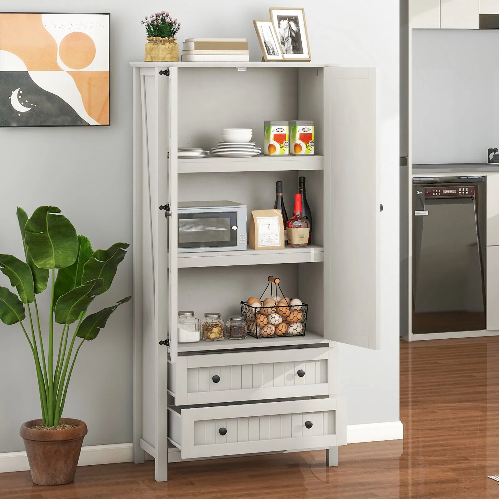 Wine Bar Cabinet Li… - image