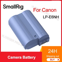 Smallrig LP-E6NH USB-C 충전식 카메라 배터리, 고속 충전, 프리미엄 배터리 셀, 캐논 EOS R6 5DS 5D R7, 2400mAh, 7.2V