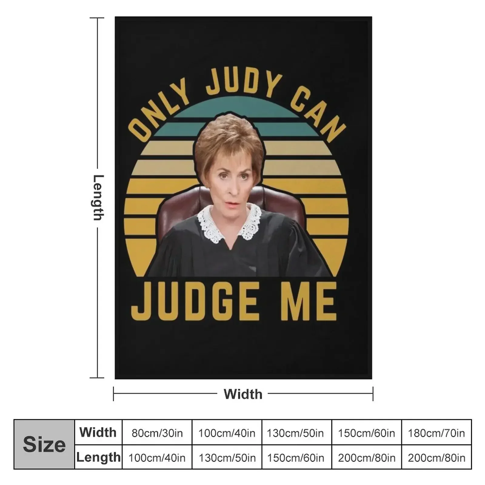Only Judy can judge me funny meme Throw Blanket Luxury Throw sofa bed Decorative Beds Thermals For Travel Blankets