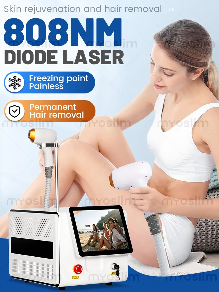 

Best Depilator New Ice Platinum Cooling System Skin Care 808nm Diode Laser Hair Removal Machine 3-Wavelength