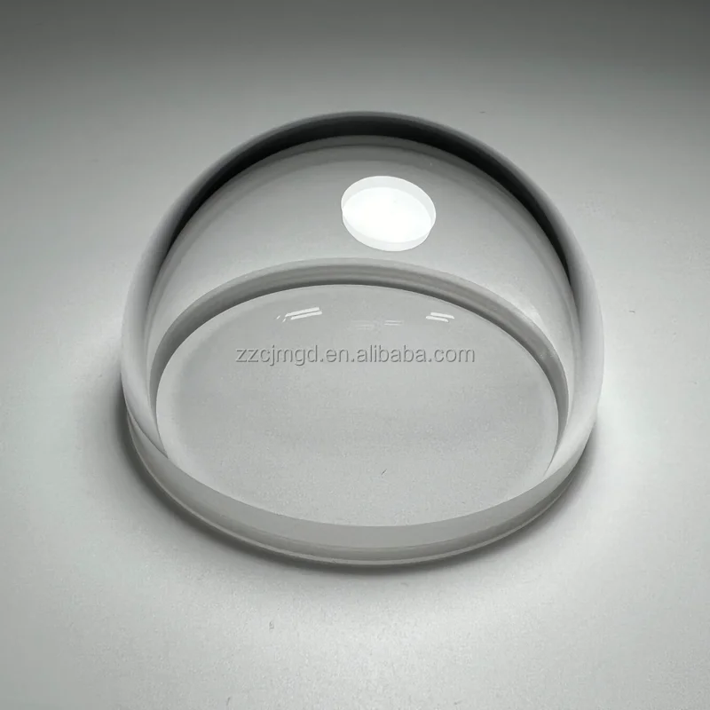 Deep Sea Convex Lens Optical Dome Composed Plano Glass Lithium Magnesium Fluoride Underwater