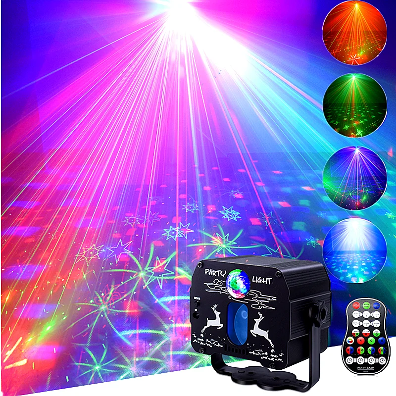 Party Lights, DJ Disco Ball Lights, LED Stage Strobe Lights, Star Projection Devices, Sound Activation and Remote Control