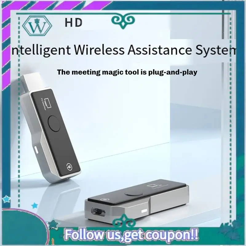 A75Q-1080P Type C لاسلكي - متوافق مع جهاز إرسال واستقبال الفيديو ومحول عرض موسع للهاتف وشاشة تلفزيون الكمبيوتر