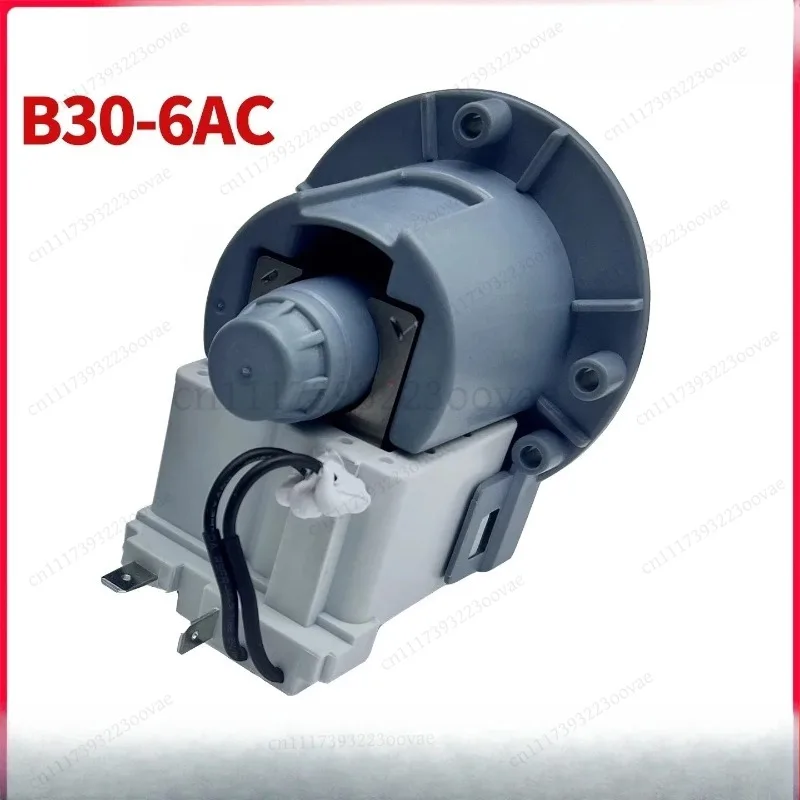 L-Drain Pump B30-6AC for Samsung Washing Machine WW10H9610EW DC31-00030H Replacement Part