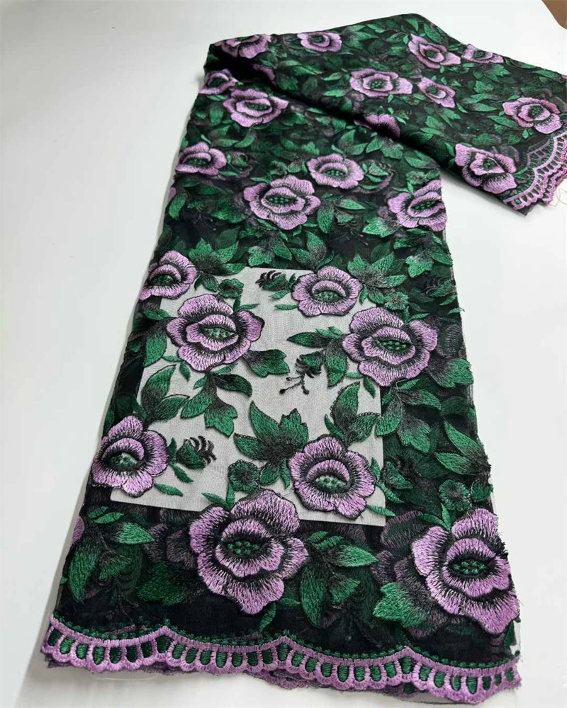 

Новейшее лучшее качество, нежная австрийская очень мягкая тюлевая кружевная ткань с вышивкой для вечернего платья