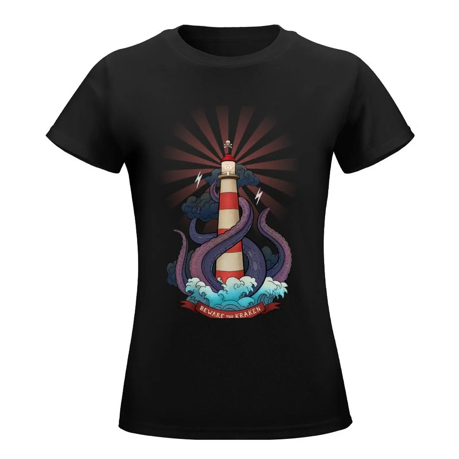 Beware the Kraken T-Shirt customs design your own sublime new edition t shirts for Women