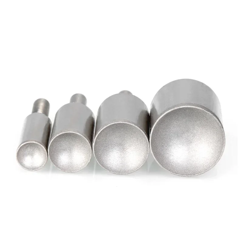 1PCS Concave Polishing Suction Bead Grinder Spherical Abrasive Tools Diameter:3~25mm for Bead Shaping Grinding Tool