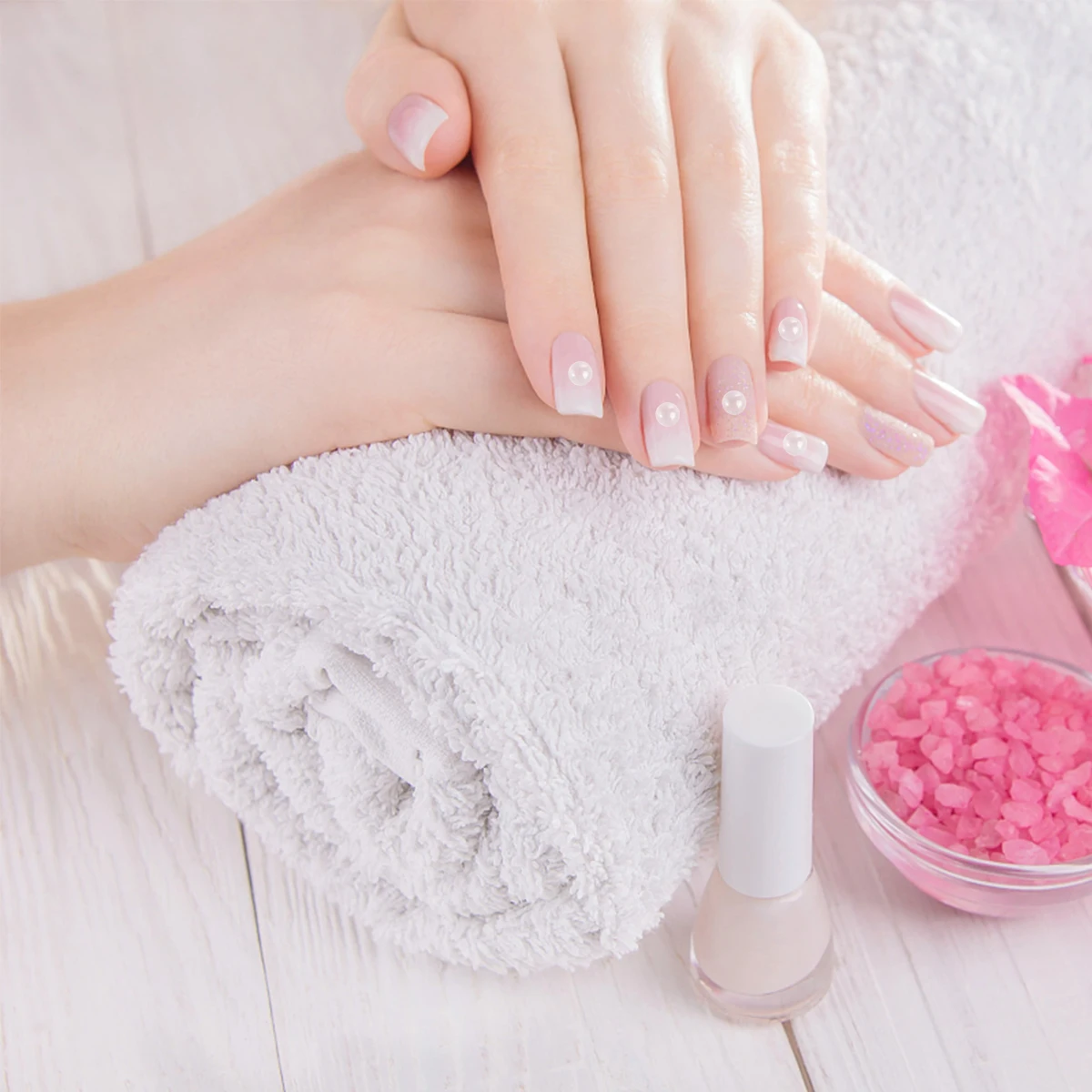 

1 Box Iridescent Beads For Nail Art Diy Micro Bead Accessories Manicure Decor Supplies Women Girls Lightweight Durable