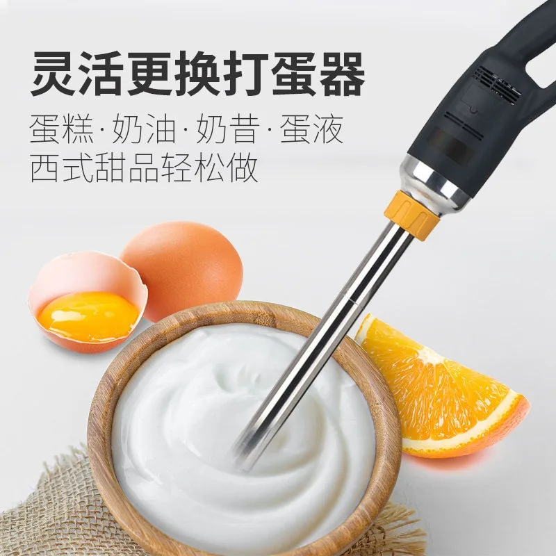 Commercial Handheld Immersion Blender  Multi-Function for Smoothie Puree
