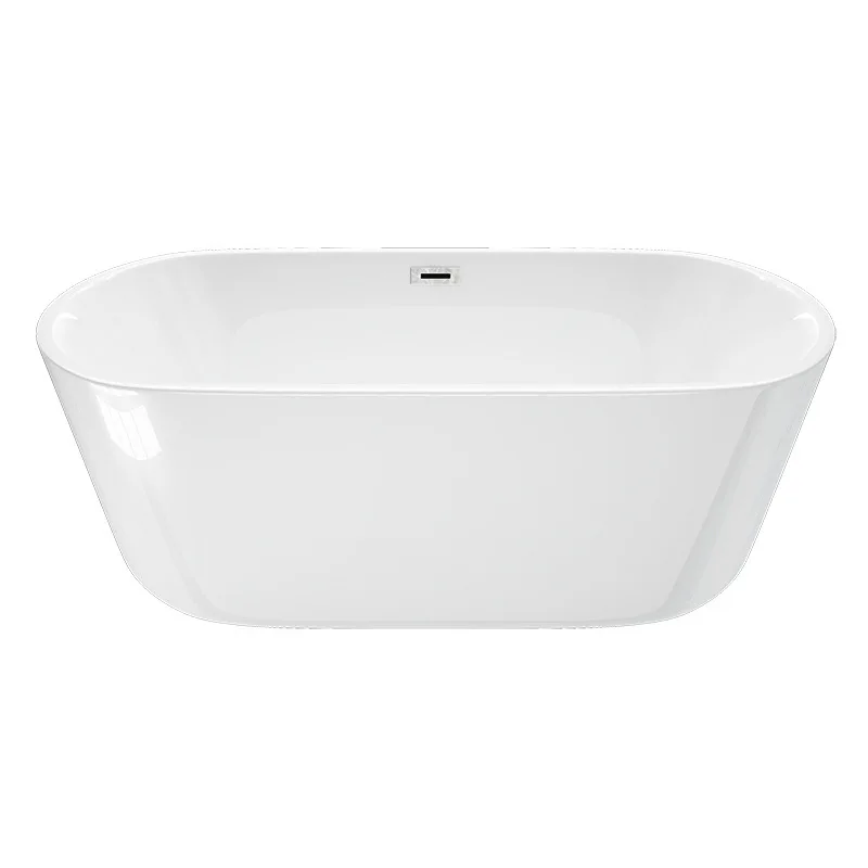 

Full size acrylic bathtub Freestanding bathtub thin edge AJ-6002