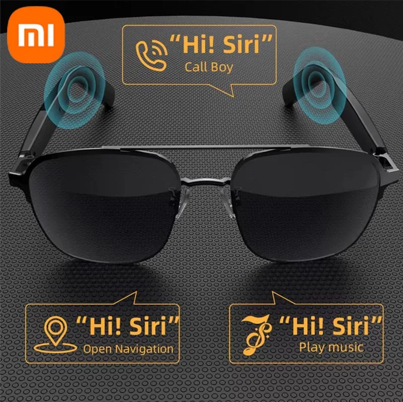 

Xiaomi SG11 PRO Bluetooth Смарт-очки Многофункциональные солнцезащитные очки для прослушивания песен для телефонных звонков Сверхдлительный срок службы батареи