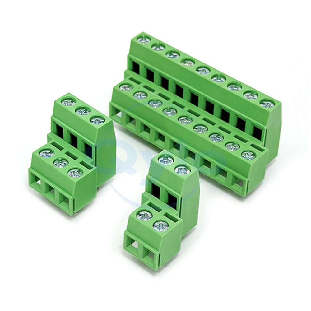 (1 pcs) KF 127A - 5.0mm 5.08mm Screw-type PCB Terminal Block 2P 3P High/Low Position Interchangeable 127A - 127HL - 5.08 5.0