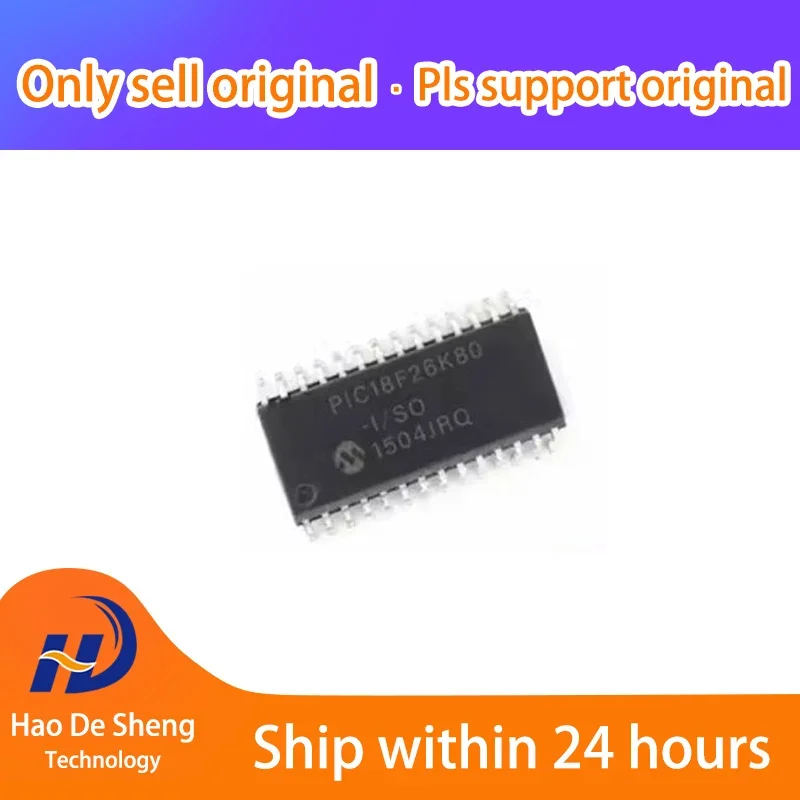 

10PCS/LOT PIC18F26K80-I/SO PIC18F26K80-I SOIC28 New Original In Stock