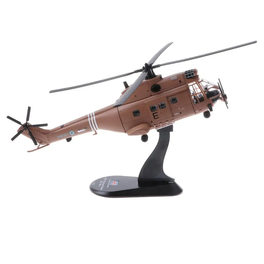 

Heavy Duty Toy Set Diecast Helicopter 1 72 Model Alloy Plastic for Kids Army Collection