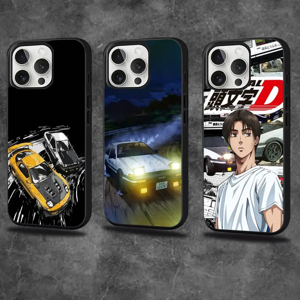 

Anime I-Initials D Phone Case For iPhone 17,16,15,14,13,12,11,Pro,Max,Plus,Mini,SE4,E Magnetic Magsafe Wireless Charging