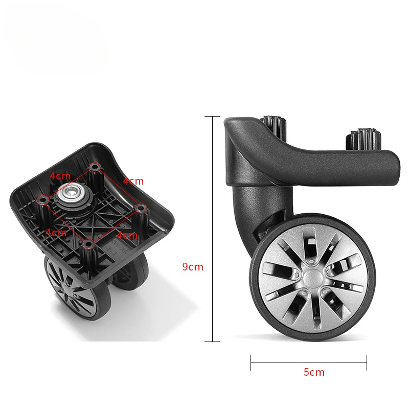 Imagem -02 - Roda de Bagagem de Rolamento Universal Caixa de Pano Rodízio Caixa de Viagem Acessórios de Aeronaves