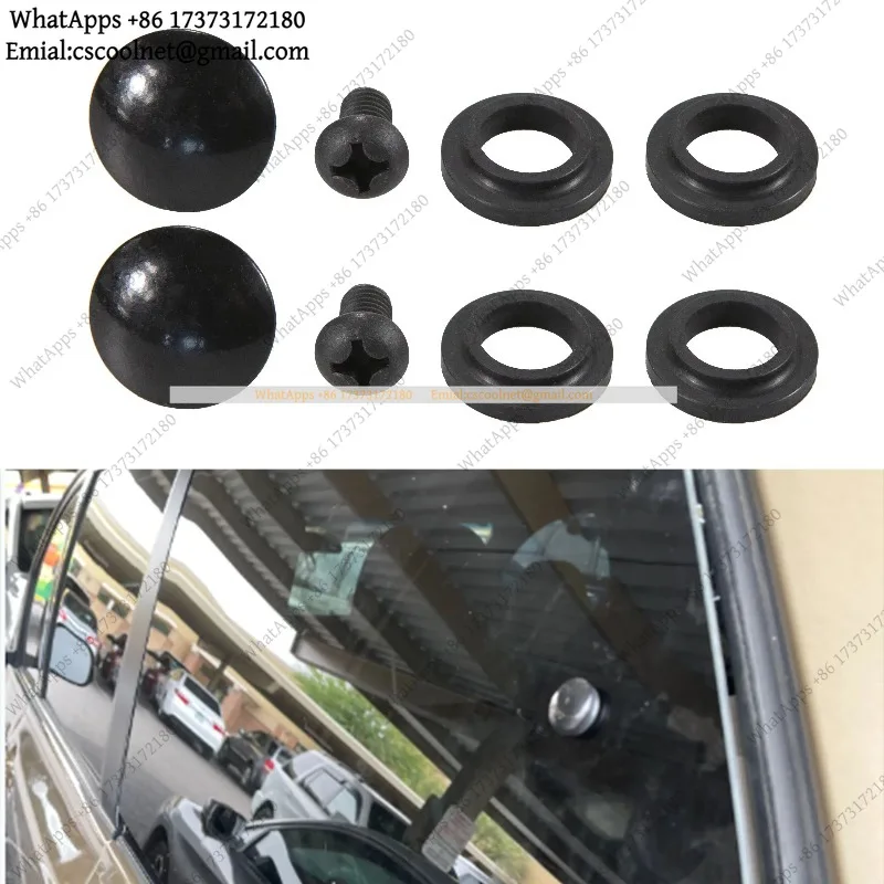 k06 2 Set Rear Window Latch Bolt Nut Screw for Sienna GSL ASL 2003-2017