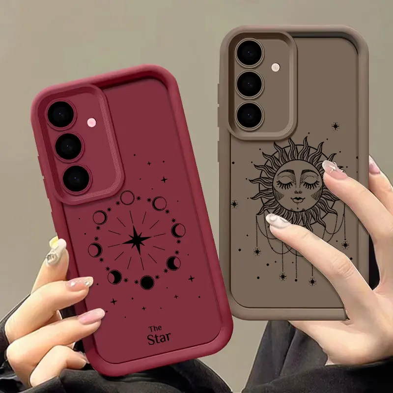 Tarot The Star Sun S26 Ultra Case For Samsung Galaxy S26 S25 S24 S22 S23 Ultra S21 Plus S20 S25 FE Camera Protection Soft Cover view 2