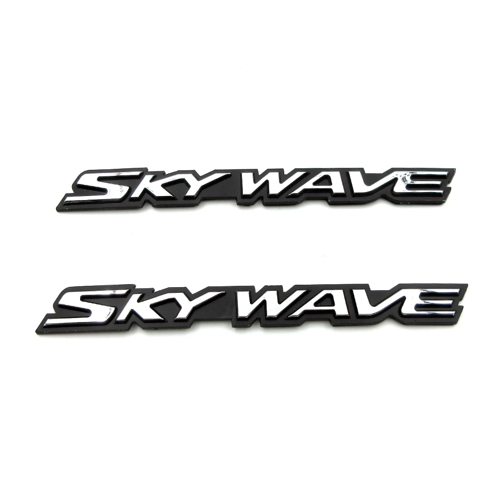 Motor Fuel Gas Tank Stickers Tank Pad Protector Decals Cover Decorate For Suzuki Skywave AN250 AN400 AN650 3D Emblem Badge Decal