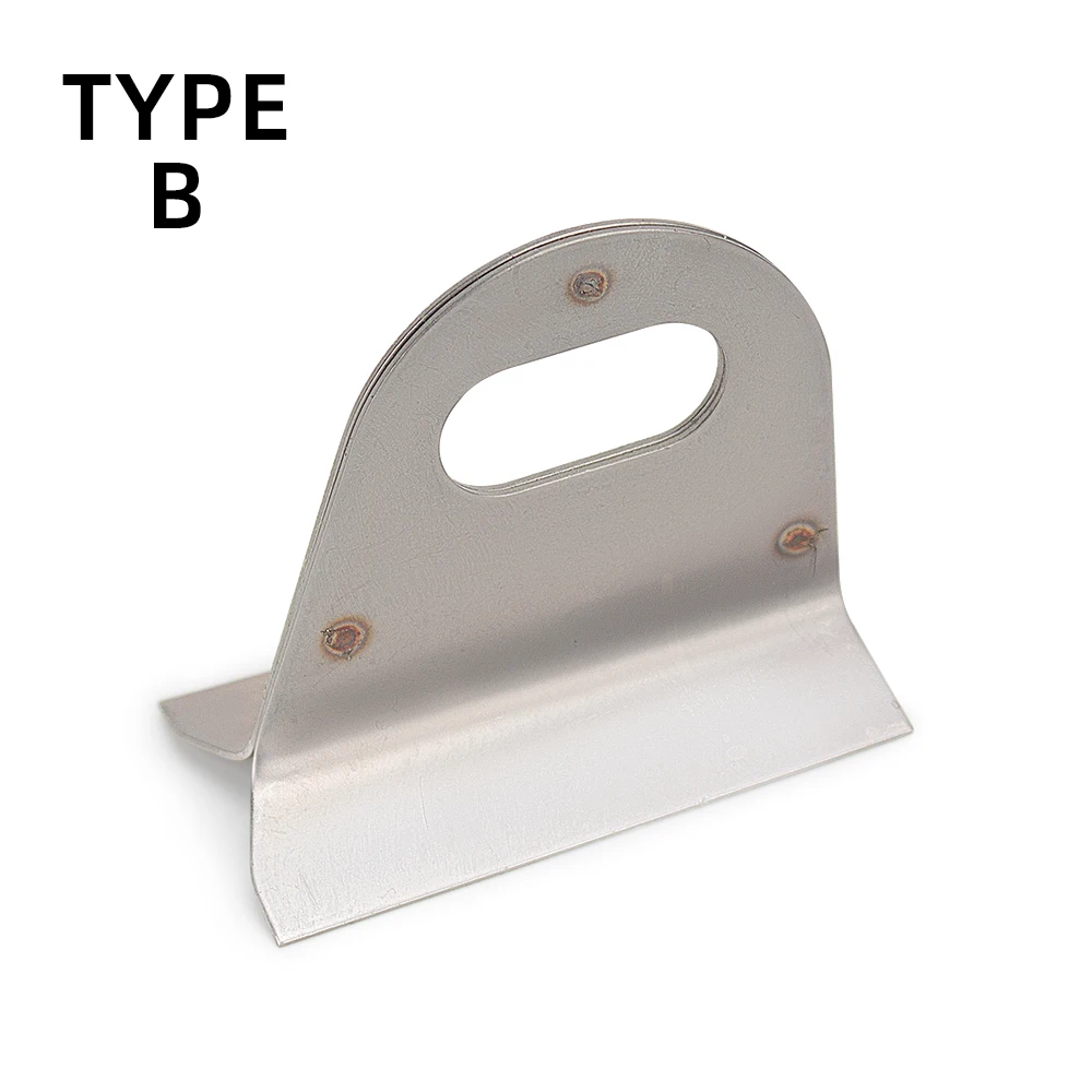 Various Size Universal Support Type Z Muffler Holder Mounting Clamp Bracket for Motorcycle Exhaust Muffler Pipe Tube view 6