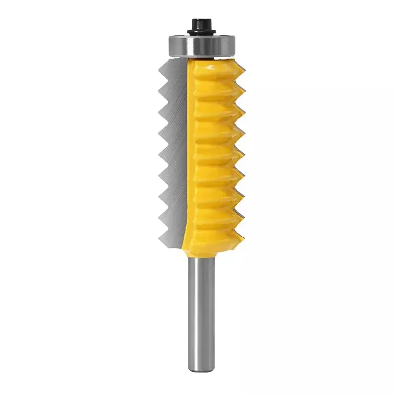 

8mm Shank Finger Joint Glue Milling Cutter Raised panel V joint Router Bits for Wood Tenon Woodwork Cone Tenoning Bit