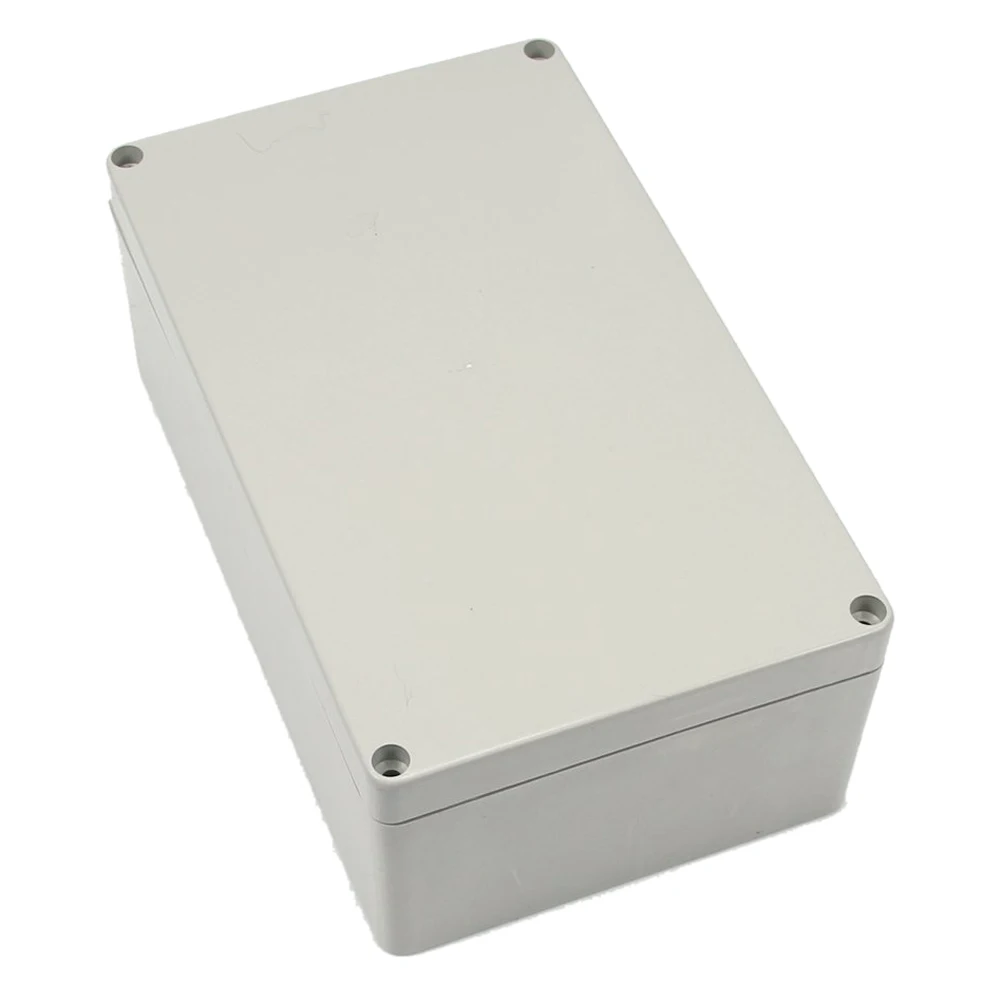 Gray-white Waterproof Plastic Project Box Enclosure 200*120*75MM