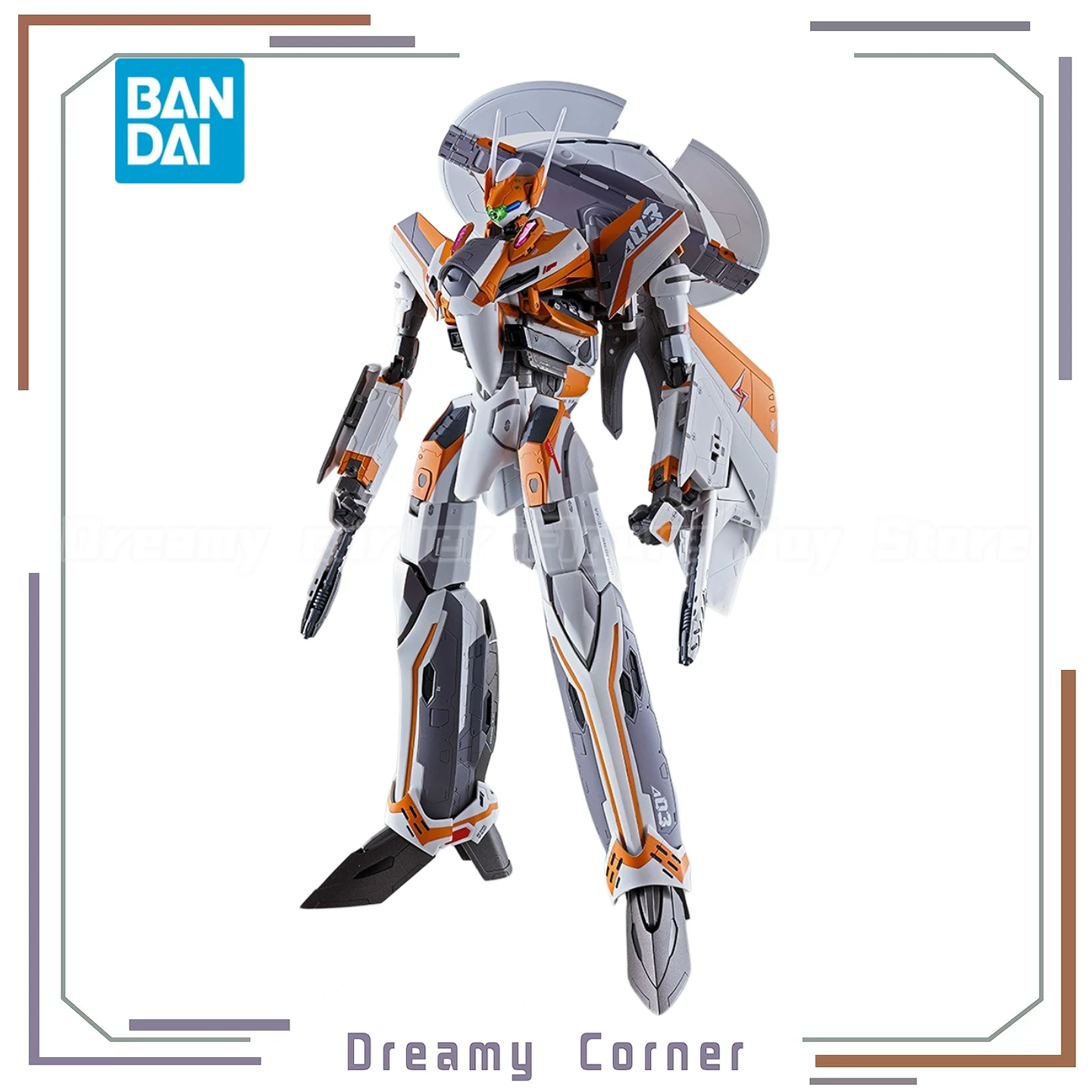 

【In Stock】BANDAI SPIRITS DX Chogokin VF-31E Macross Delta Seigfried CHUCK MUSTANG USE Finished Mecha Toys