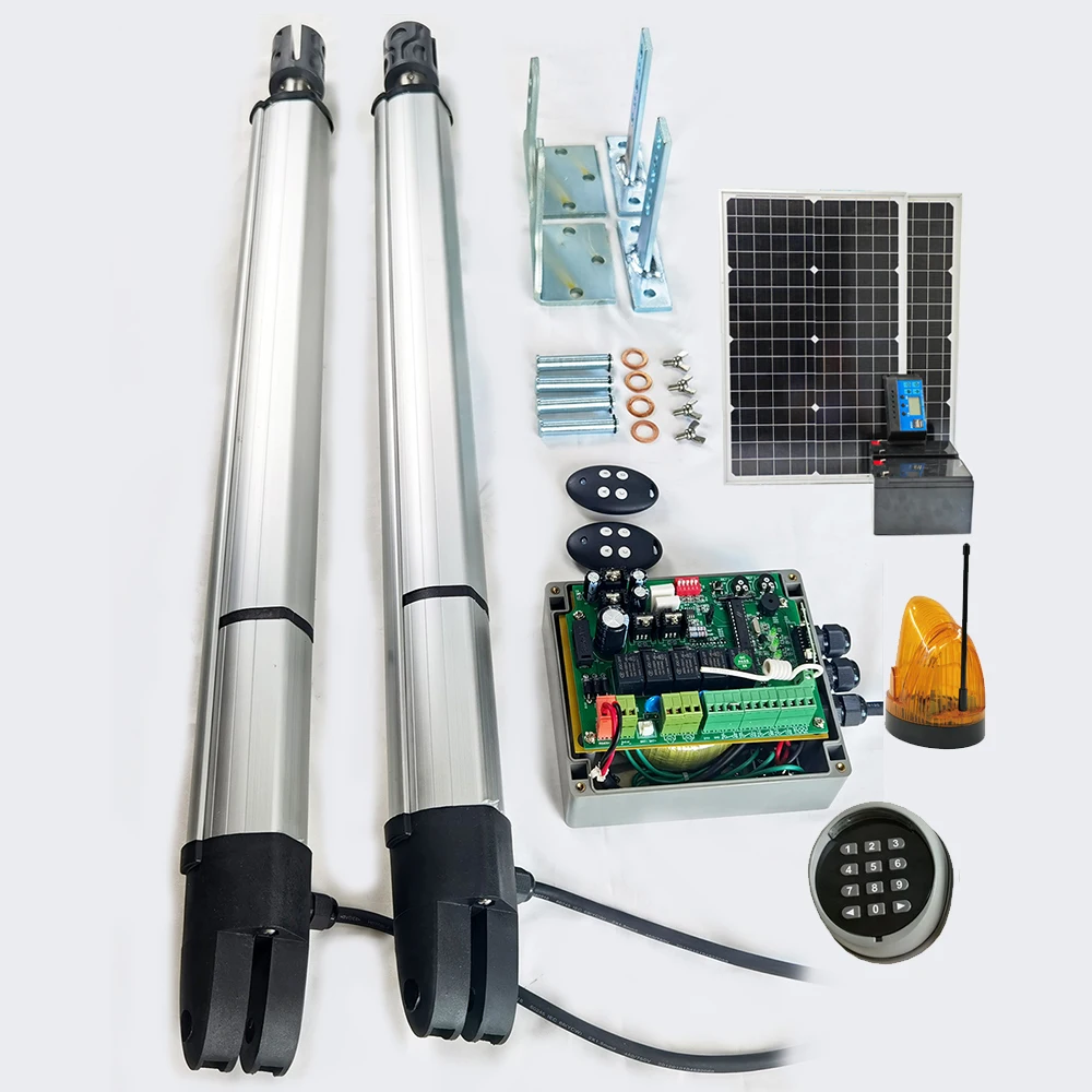 

2026 Hot Sale 200Kg remote control rotary gate operator automatic electric DC24V motor with limit switch or limiter