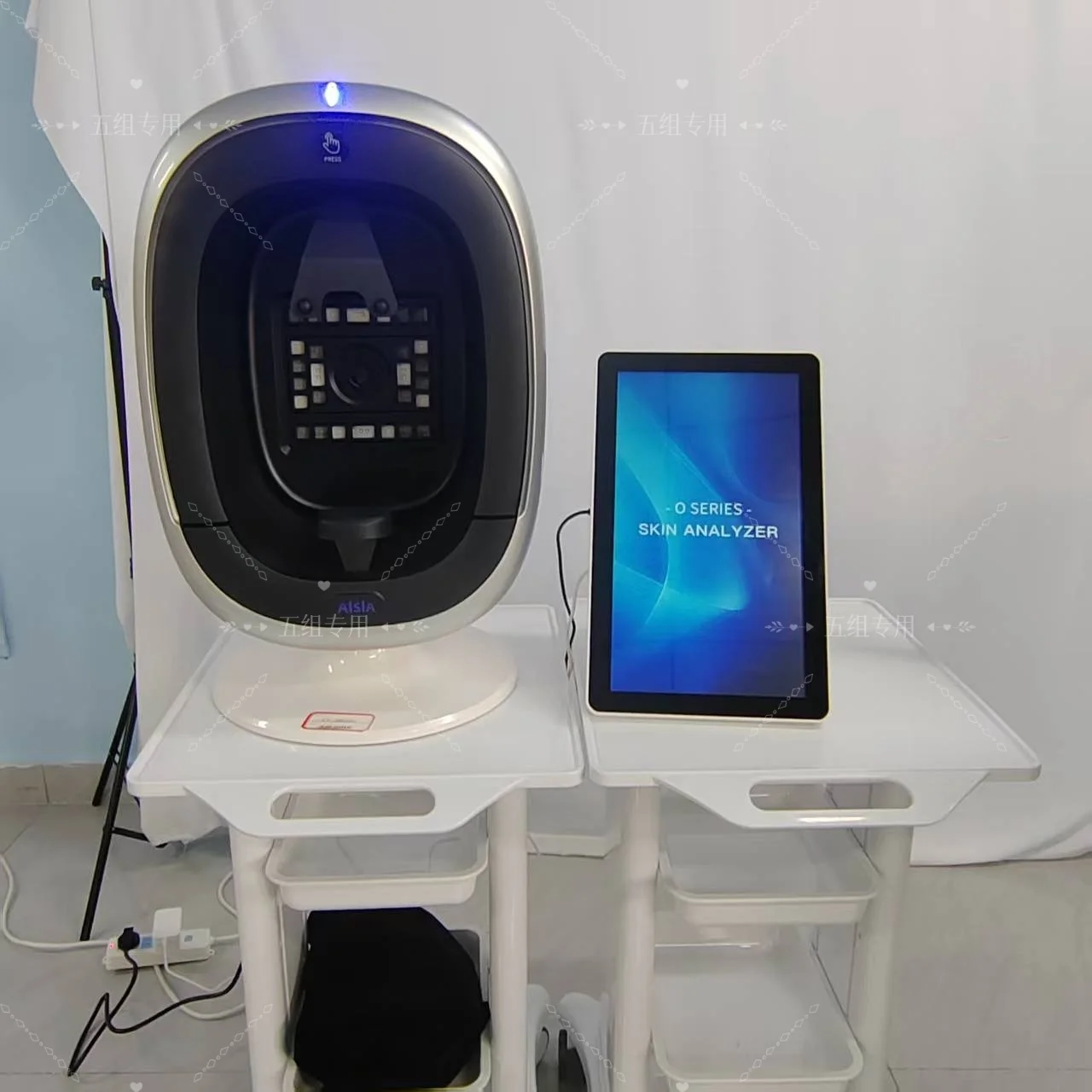 O1 3D AI Facial Skin Analyzer Detection Skin Problem Diagnosis 8 Spectrum Professional Analysis Beauty Salon Equipment